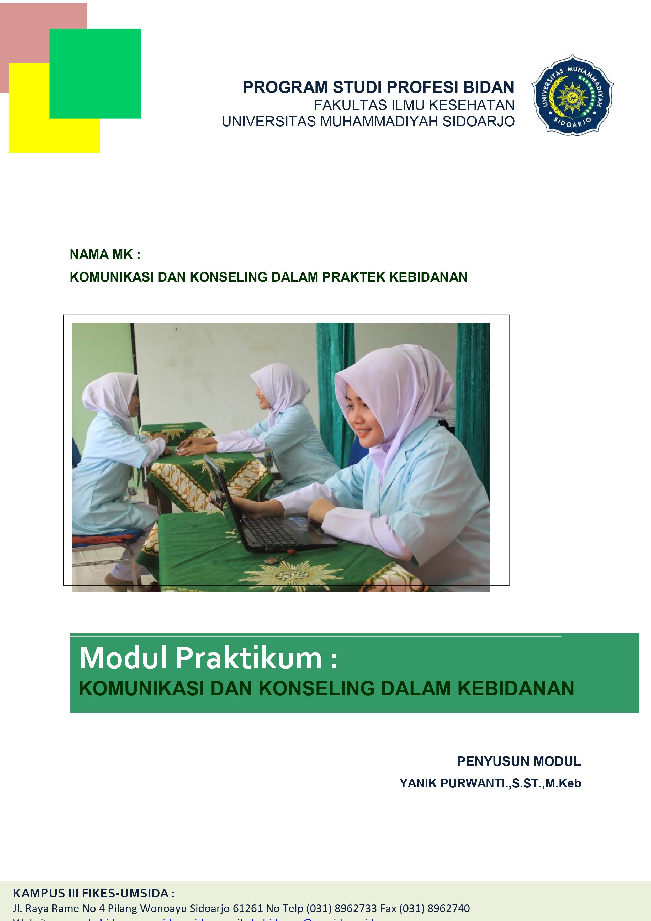 Modul Komunikasi Dalam Praktik Kebidanan | Umsida Press